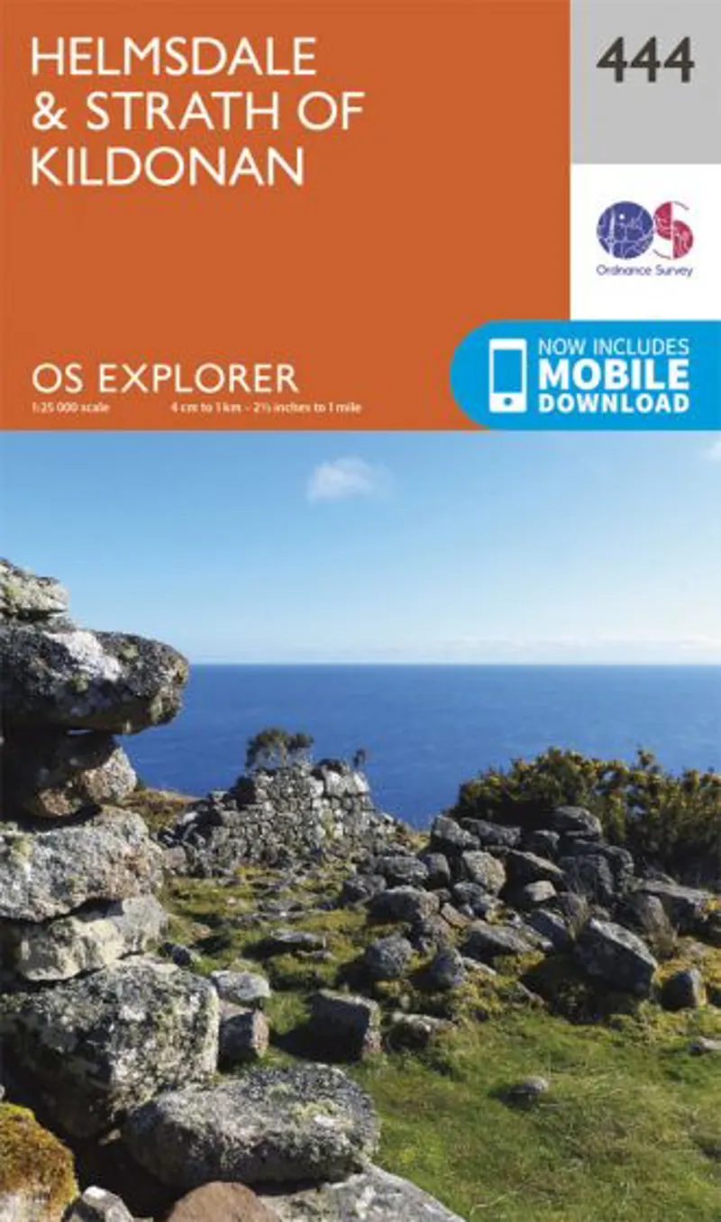 OS Explorer Map 444 - Helmsdale and Strath of Kildonan